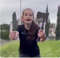 Knife and ax girl Meme Template