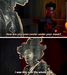 How are you even cooler? Meme Template