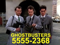 Ghostbusters Commercial Meme Template