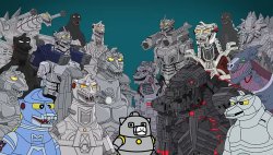 A whole lot of clankers Meme Template