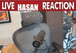 Live Hasan Reaction Meme Template