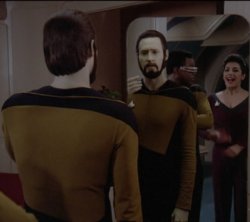 data grows a beard Meme Template
