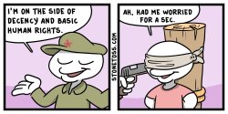 Decency and basic human rights Meme Template