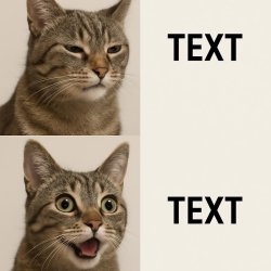 Kombucha Cat Meme Template