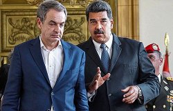 Jose Luis Rodriguez Zapatero and Nicolas Maduro Moros Meme Template