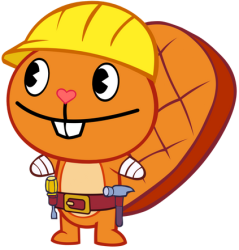 Handy the beaver (htf) Meme Template