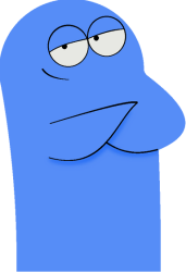 Bloo with crossed arms Meme Template