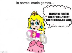 I Love You Princess Peach! Meme Template
