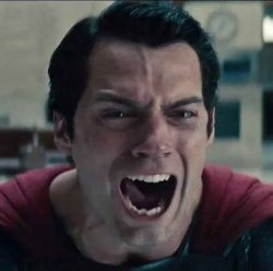 Screaming superman Meme Template
