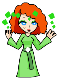 Princess Iris (The Green Diamond) Meme Template