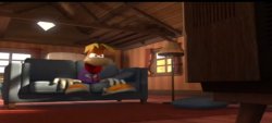 Rayman looking at the TV Meme Template