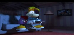 Frustrated Rayman Meme Template
