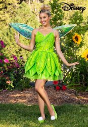 Women's Disney Tinker Bell Costume Meme Template