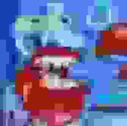 9. choking on apple Meme Template