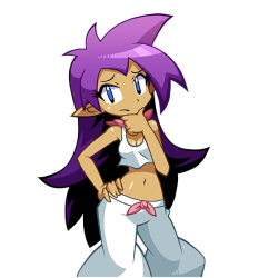 Shantae Thinking Meme Template
