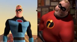 Mr. Incredible before and after Meme Template