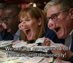 Starmer Rayner Lammy Labour snouts Meme Template