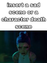 what makes rumi cry ? Meme Template