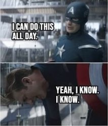 I can do this all day. (I know) Meme Template