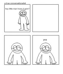 hey little man hows it goin (High Resolution) Meme Template