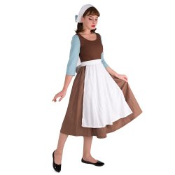 Amazon.com: Cosplay.fm Women's Cinders Rags Peasant Costume Maid Meme Template