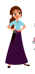 Ellie – Tangled (in the style of Tangled: the Series) Meme Template
