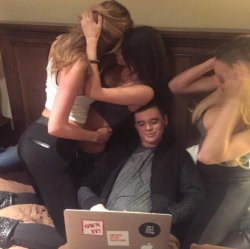 Guy focused on PC ignoring hot girls Meme Template