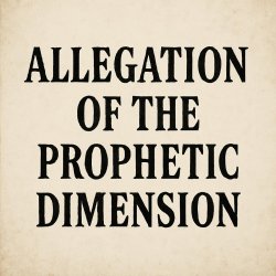 Query#115, [1. Prophetic Dimoension] allegation Meme Template