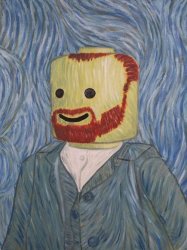Vincent Van Legogh Meme Template