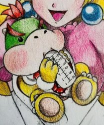 Bowser Jr With Bottle Meme Template