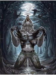 Alpha wolf tearing off shirt Meme Template