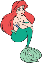 sad ariel Meme Template