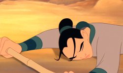 Shang Taking Weight From Mulan Meme Template