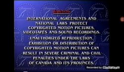 Paramount Home Video Canadian Copy FBI Warning VHS Meme Template
