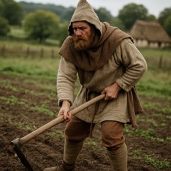 photo of a medieval-looking farmer CE 500-1500 Meme Template