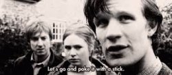 Let's go poke it with a stick Meme Template