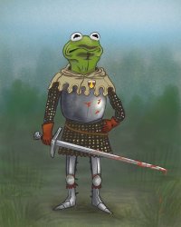 Sir kermie Meme Template