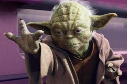 Yoda three fingers Meme Template