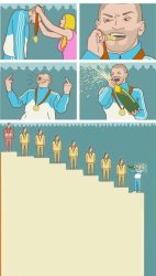 Podium champagne but higher Meme Template