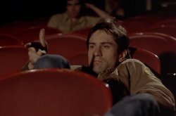 Robert De Niro in movie theater Meme Template