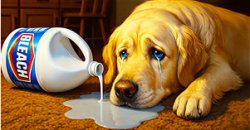 Dog with Bleach Meme Template