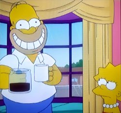 Homer Smiling Meme Template