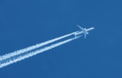 An Airplane passing over Meme Template
