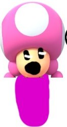 Newborn Toadette Sleeping Meme Template