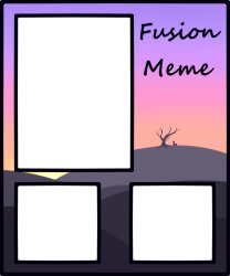 [Devidaes] - Blank Fusion Meme Meme Template