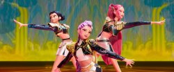 K pop demon hunters Golden Meme Template