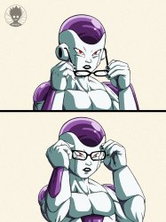 FREIZA GLASSES Meme Template