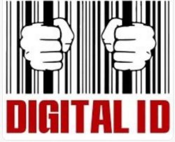 Digital ID is a barcode Prison Meme Template