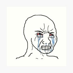 Crying liberal Meme Template
