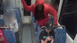 Subway stabbing Meme Template